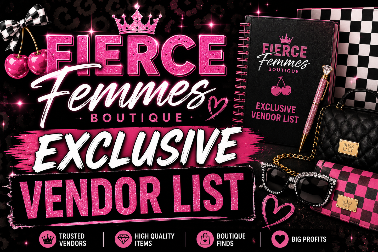 Fierce Femmes Boutique - Exclusive Vendor List