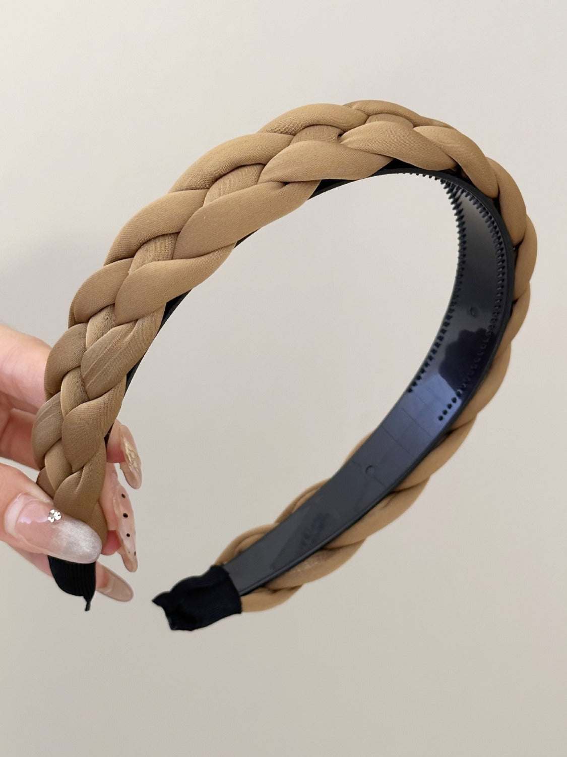 Polyester Braided Wide Headband