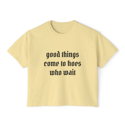 Women's Boxy Tee